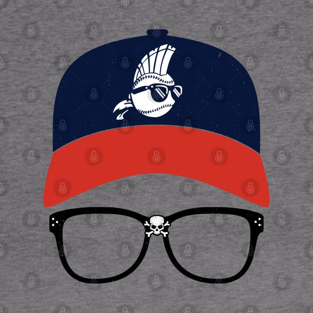 Ricky Vaughn Major League - vintage glasses and hat by BodinStreet